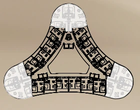 Position of this layout on the building floor
