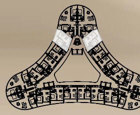 Position of this layout on the building floor
